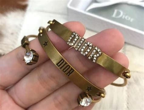 dior bangle|christian dior studded friendship bracelet.